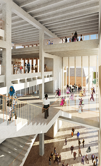 The new building will revolutionise students' learning experience.