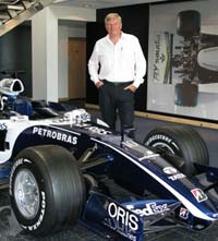 Brian has helped improve the safety design of F1 cars.