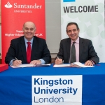 Kingston University signs funding agreement with Santander
