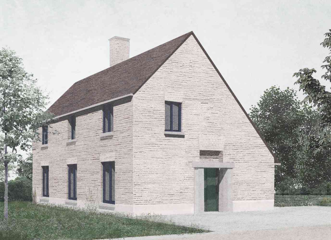 Village Development, 2021 - Eight new houses on a village edge site in Cambridgeshire. Planning approval granted 2019, construction 2021.