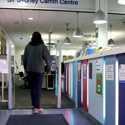 Entrance to the Sir Sydney Camm Centre LRC