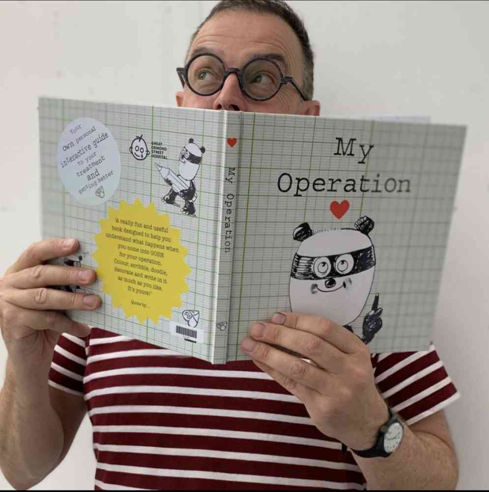 My Operation Interactive Book Design in conjunction with Great Ormond Street Hospital, LONDON - Book project