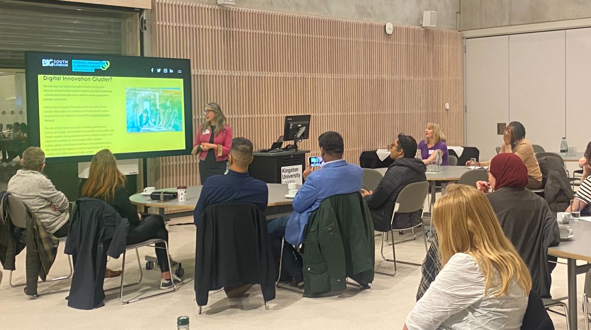 Kingston University plays key role in BIG South London Creative and Digital Innovation Cluster launch, spotlighting support and opportunities for business growth