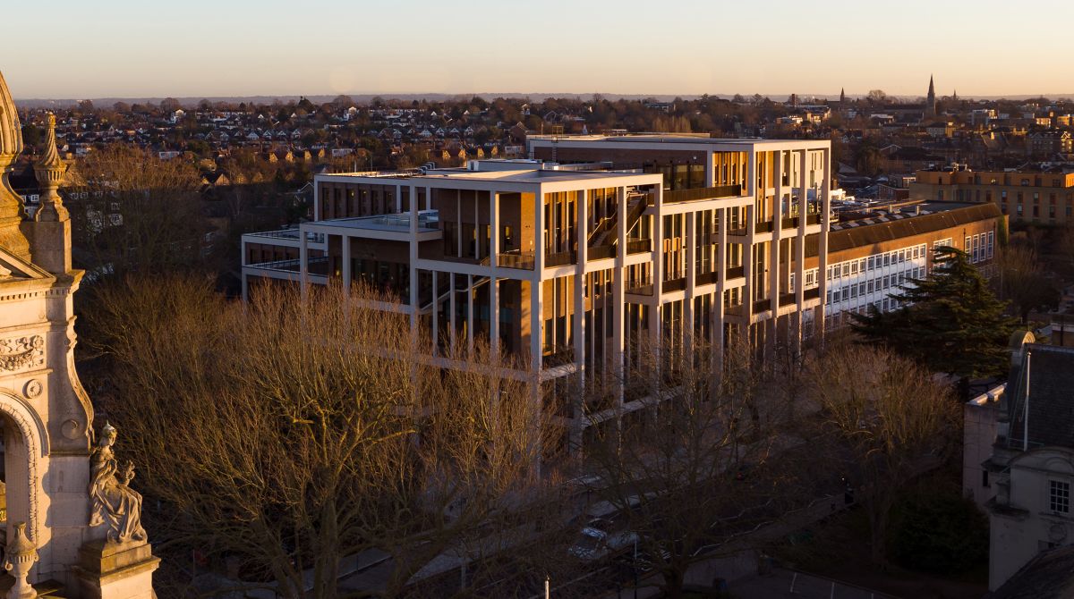 Kingston University's Town House shortlisted for 2021 RIBA Stirling Prize for best new UK building