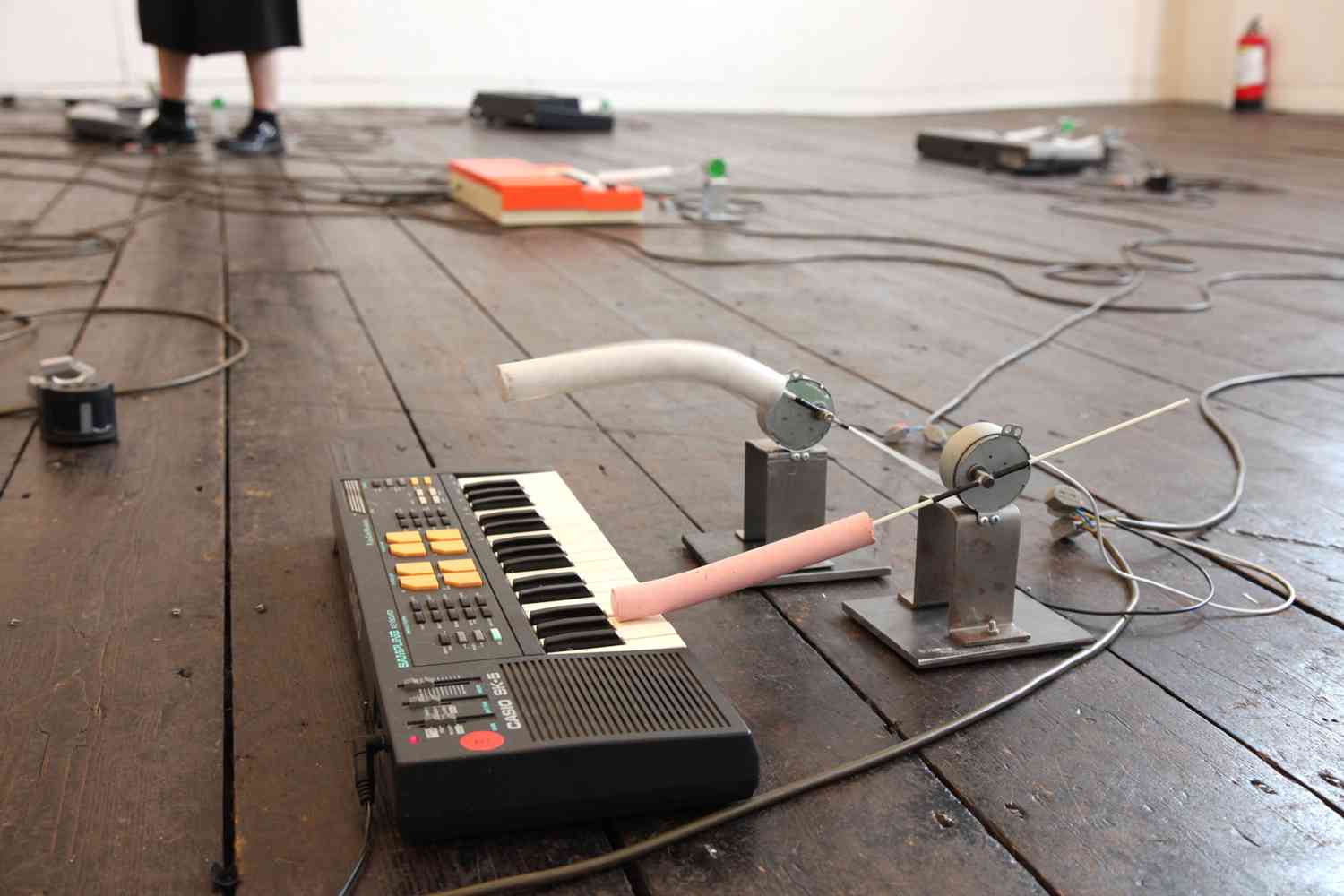 The Origin of Life (detail) - Kinetic sound installation, Beaconsfield Gallery 2019