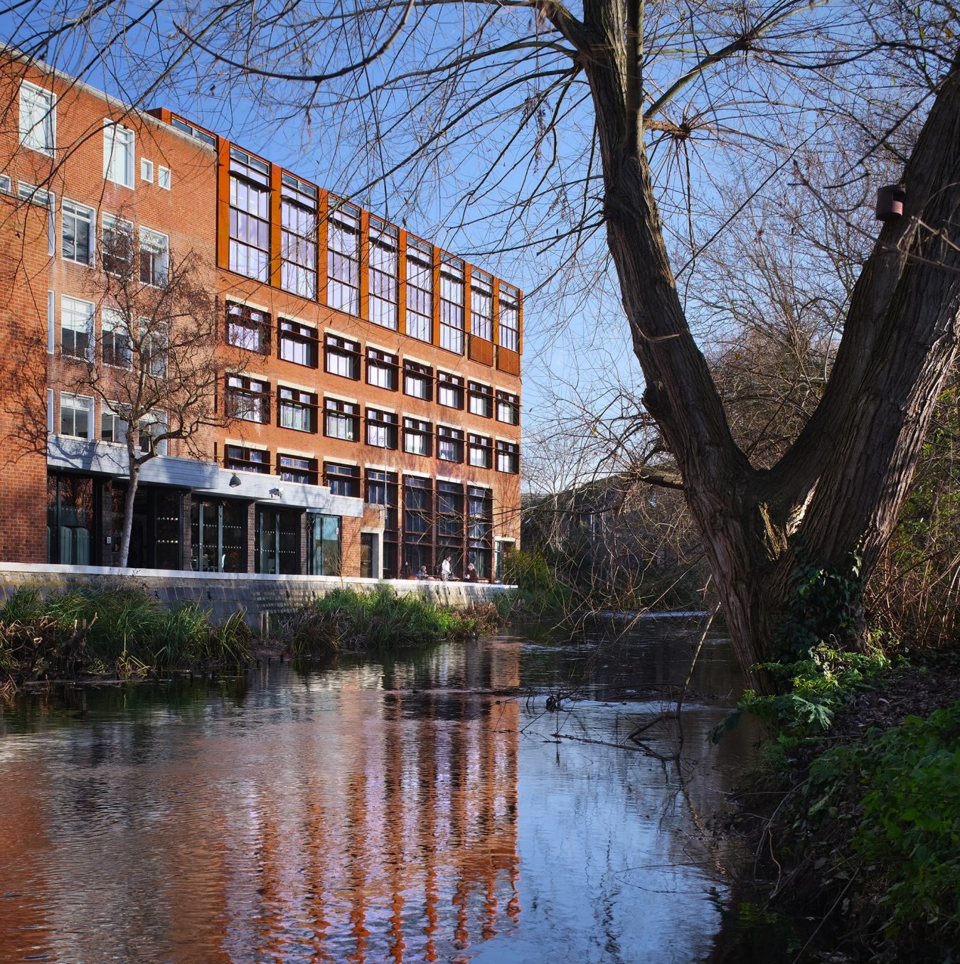 Kingston School of Art's award-winning Mill Street Building - Picture credit Philip Vile