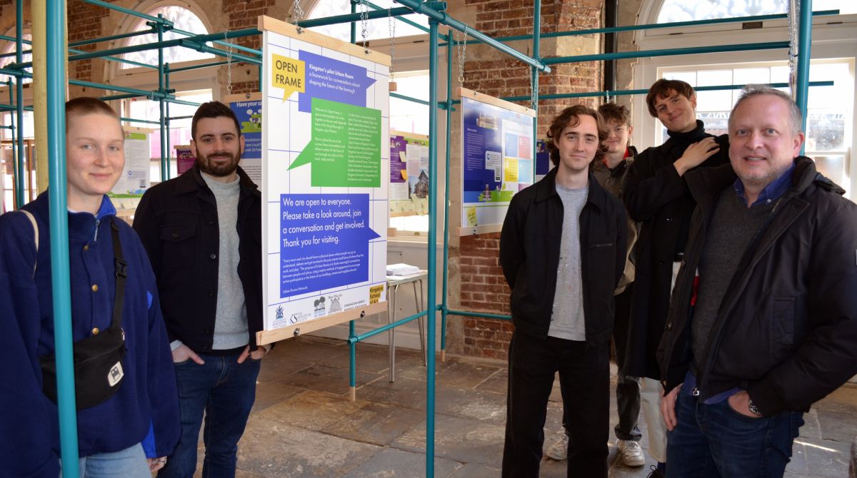 Kingston School of Art students work with Kingston Council to boost community engagement in a pilot urban room