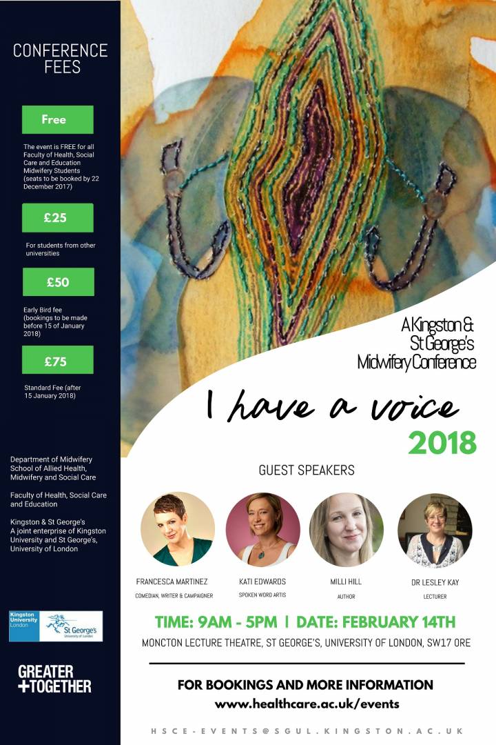 Department of Midwifery Annual Conference: 'I Have a Voice'