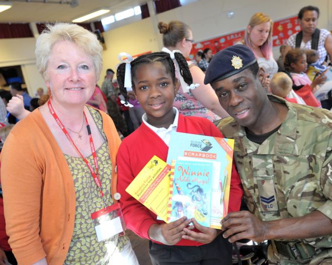 Reading Force has distributed around 250,000 books to military families since its launch in 2011.