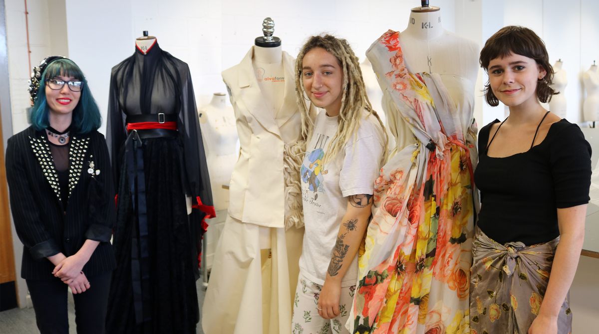 From Hollywood glamour to regal splendour – Kingston School of Art fashion students showcase their own takes on a royal wedding dress for Meghan Markle 