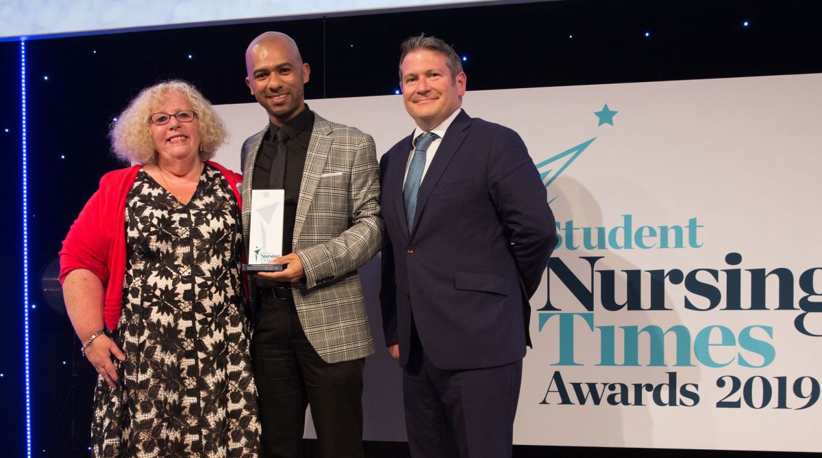 Kingston University and St George's, University of London win three awards at national Student Nursing Times Awards