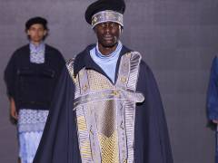 Kingston School of Art student's collection wins Black Excellence award at Graduate Fashion Week