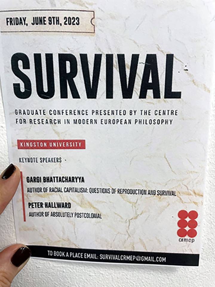 Survival - The CRMEP Graduate Conference 2023 