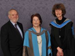 Leading social work researcher Professor Shulamit Ramon awarded honorary degree by Kingston University and St George's, University of London