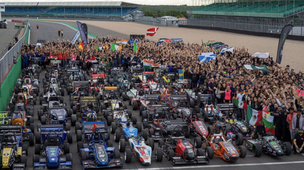 Kingston University's racing team competes in Formula Student event at world-famous Silverstone circuit