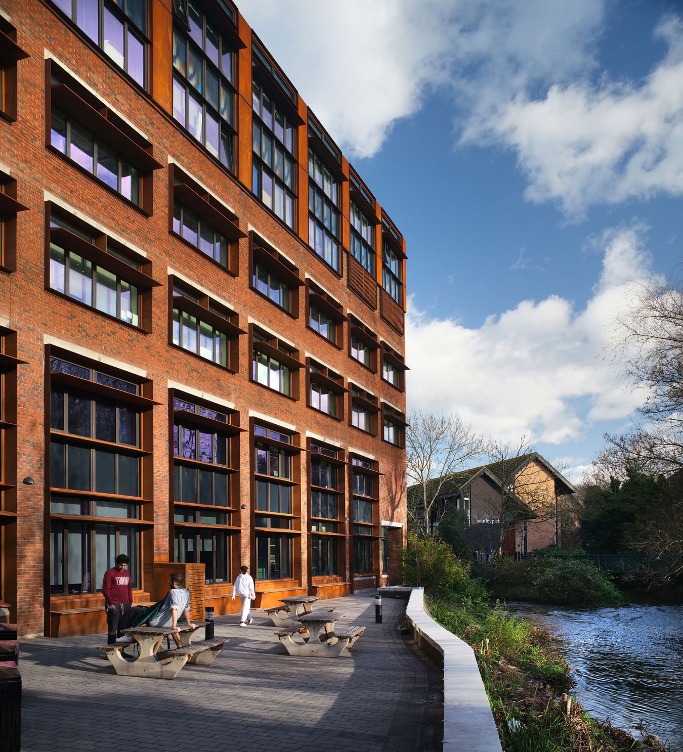 The Mill Street Building is on course to achieve a BREEAM outstanding rating for sustainability, delivering a 52% reduction in carbon emissions credit-Philip Vile