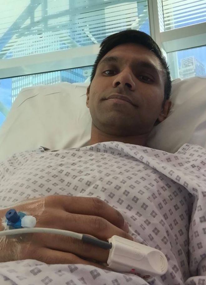 Mo Haque has now begun immunotherapy treatment after raising enough money to cover the first course.