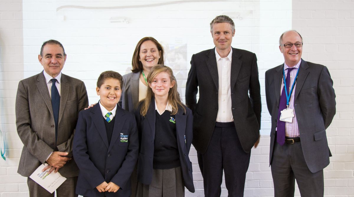 The Kingston Academy officially opens its doors with headteacher Sophie Cavanagh welcoming opportunity to work closely with trust partner Kingston University 