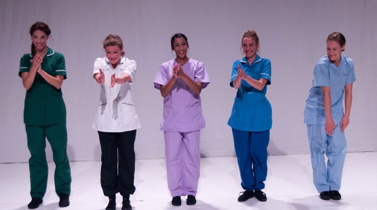 Kingston University nursing students learn drama techniques to help cope with working on coronavirus frontline