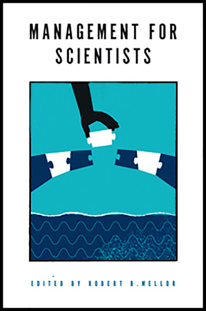 A picture of teh frsont cover of Management for Scientists textbook