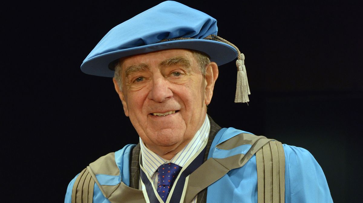 Former advertising agency supremo and community ambassador Colonel Geoffrey Godbold awarded honorary doctorate by Kingston University 