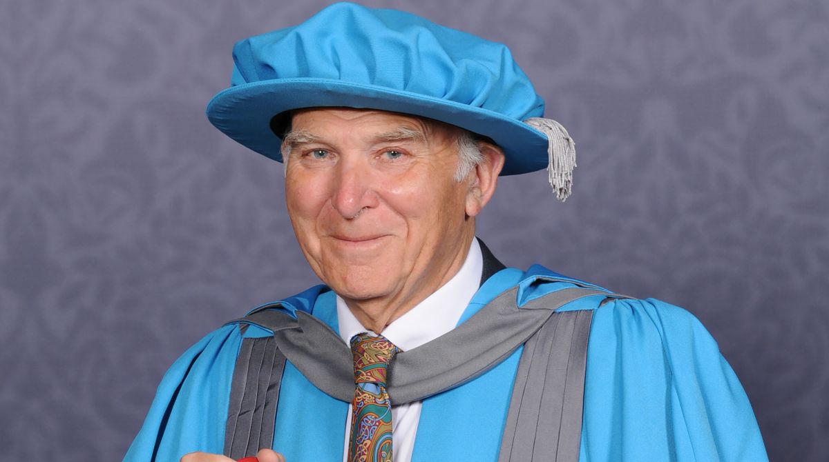 Former Liberal Democrats leader Sir Vince Cable awarded honorary doctorate from Kingston University