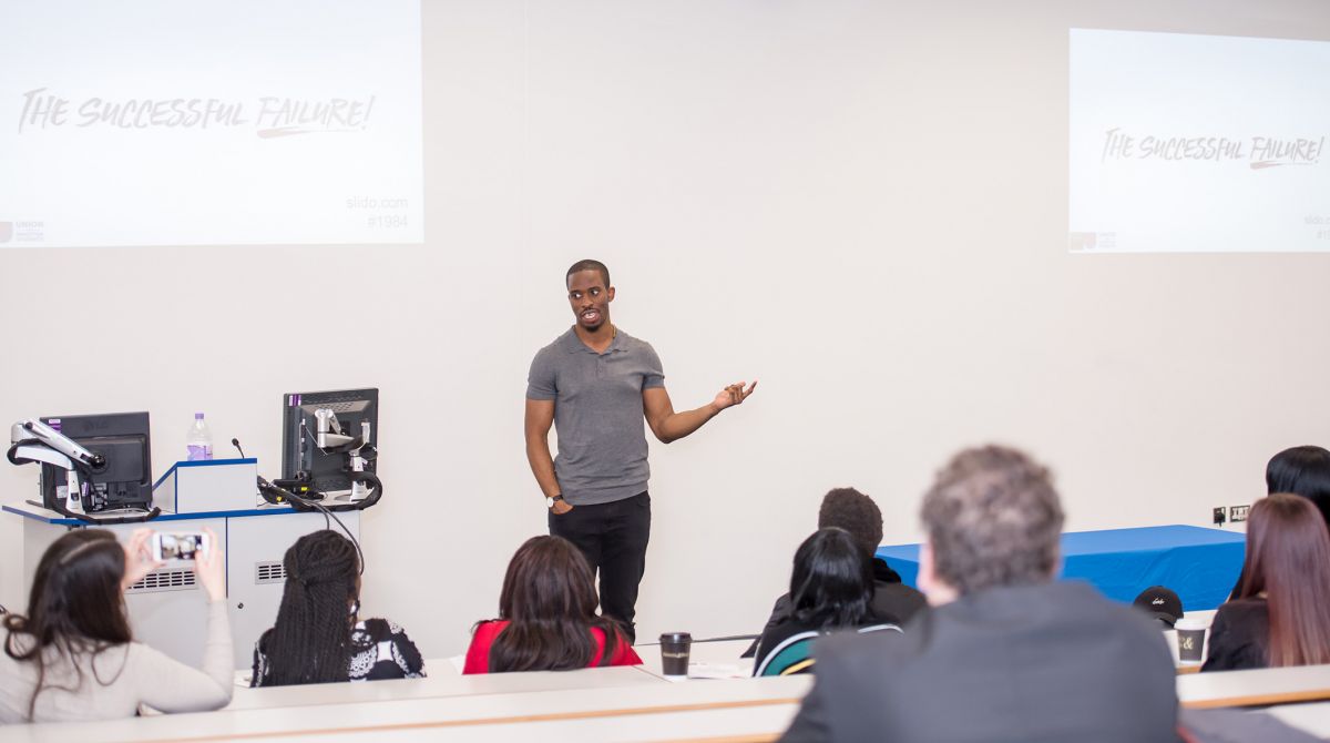 Alumni share their stories of failure with Kingston University students