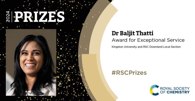 Dr Thatti has been a member of the Royal Society of Chemistry since 2018 and has gradually taken a more active role over the last few years.