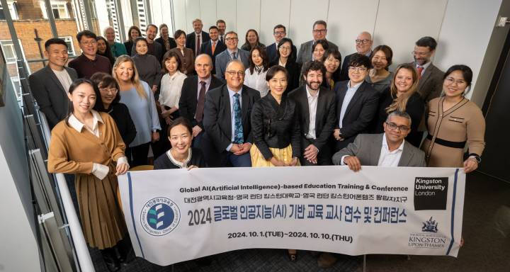 Kingston University launches pilot programme on integrating AI into teaching with educators from Republic of Korea