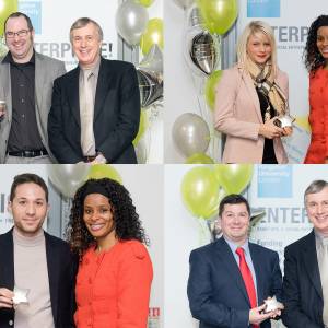 Ingenious ideas and innovative approaches applauded at Kingston University's annual Celebrate Enterprise awards 