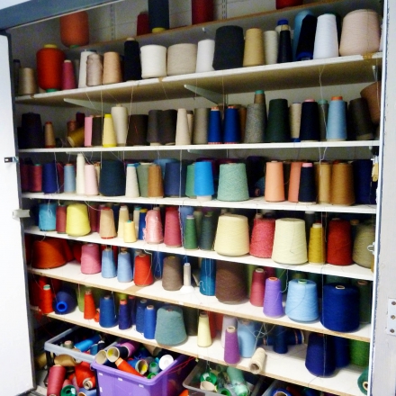 One of the facilities cupboards in the fashion department