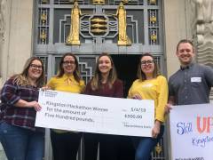 Students deliver creative ideas to boost borough's economy in Kingston Business Society and Kingston Chamber of Commerce hackathon 