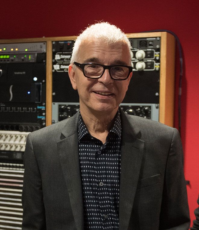 Legendary music producer Tony Visconti