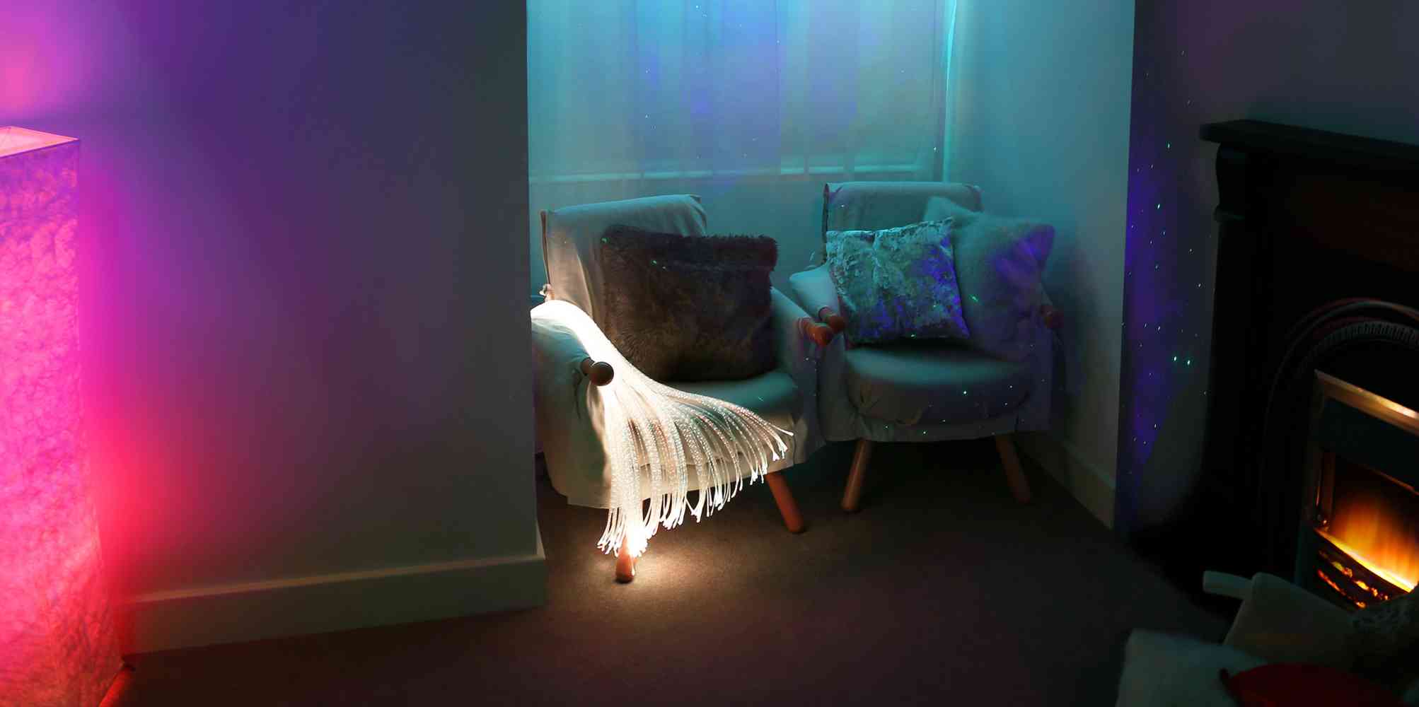 New Sensory Room for care-home residents living with dementia