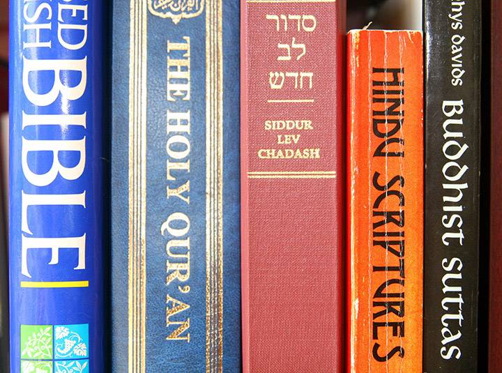 Books of holy scriptures