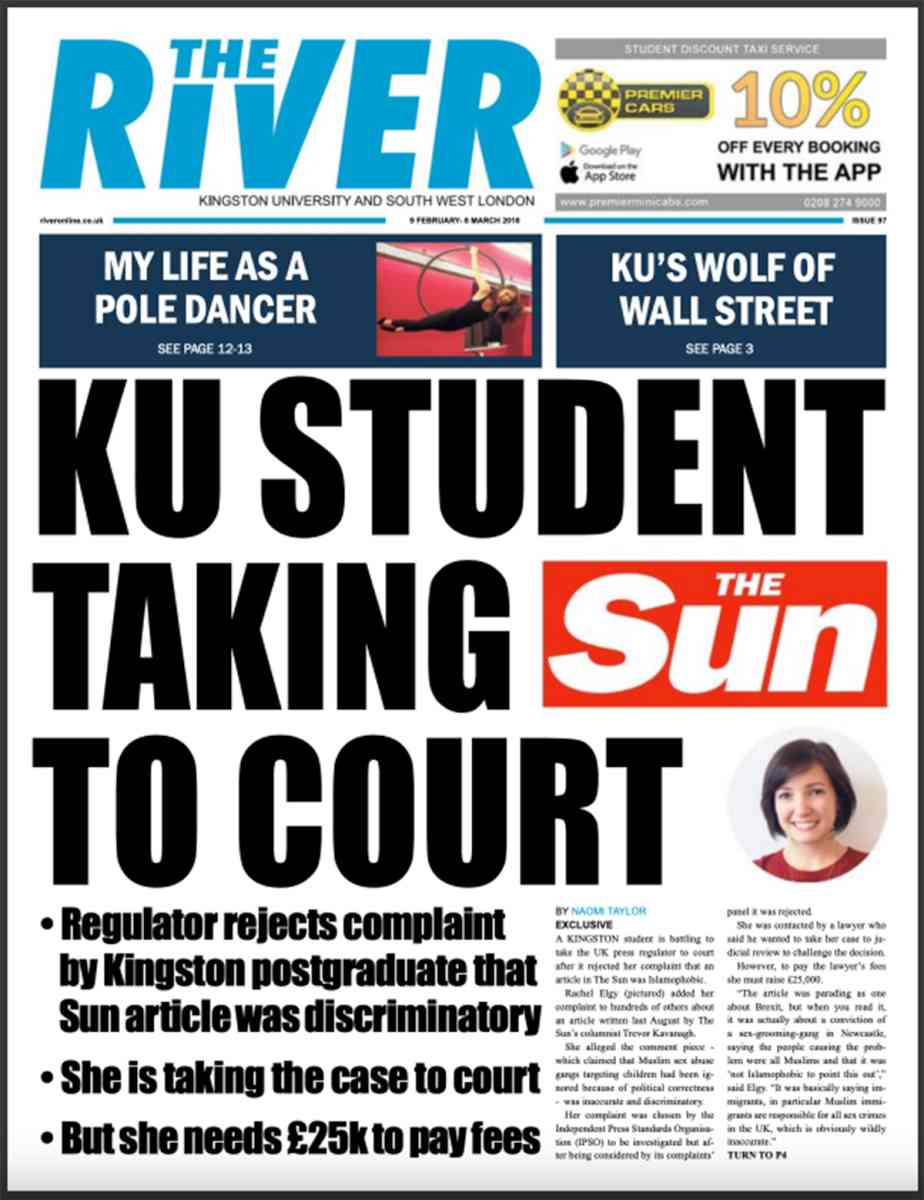 The River student newspaper