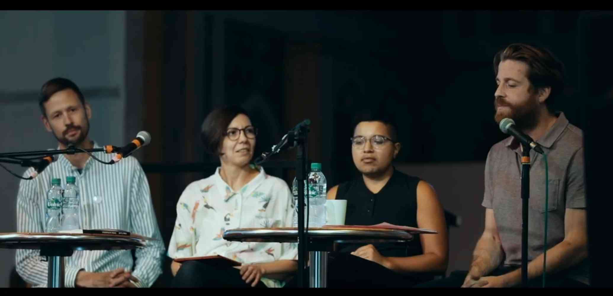 Speaking at 'The Coast is Queer', an LGBTQ+ literary festival held in Brighton, September 2019 - This panel, titled 'Queering the Classroom: a roundtable on queer writing, (in)visibility and the curriculum', brought together myself, Dr Vedrana Velickovic (University of Brighton), Dr Sita Balani (King's College London) and Dr Samuel Solomon (University of Sussex). The speakers considered the specific challenges that come from bringing discussions of LGBTQ+ texts into mixed classes, as well as the occasional opportunities to teach predominantly queer groups of students. We discussed how we came to spend so much time with queer texts, and what motivates our students to join us. We asked: How do we talk to each other about sexuality in the context of our uneven power relationships? And what kinds of queer connections and world making are enabled and stifled by the university setting? The Coast is Queer festival was organized by New Writing South and the Marlborough Theatre.
