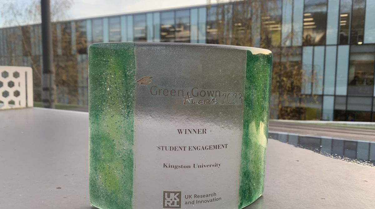 Kingston University wins Green Gown Award recognising commitment to sustainability 