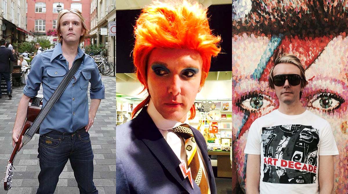 Kingston University professor Will Brooker transforms himself into pop icon David Bowie for year-long study of music legend