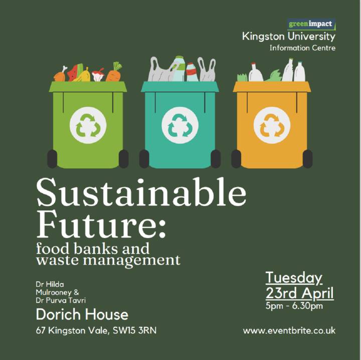 Sustainable future: food banks and waste management