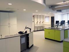 New science laboratories set to open at Kingston University as first stage of £6.8m project part-funded by Government grant nears completion 