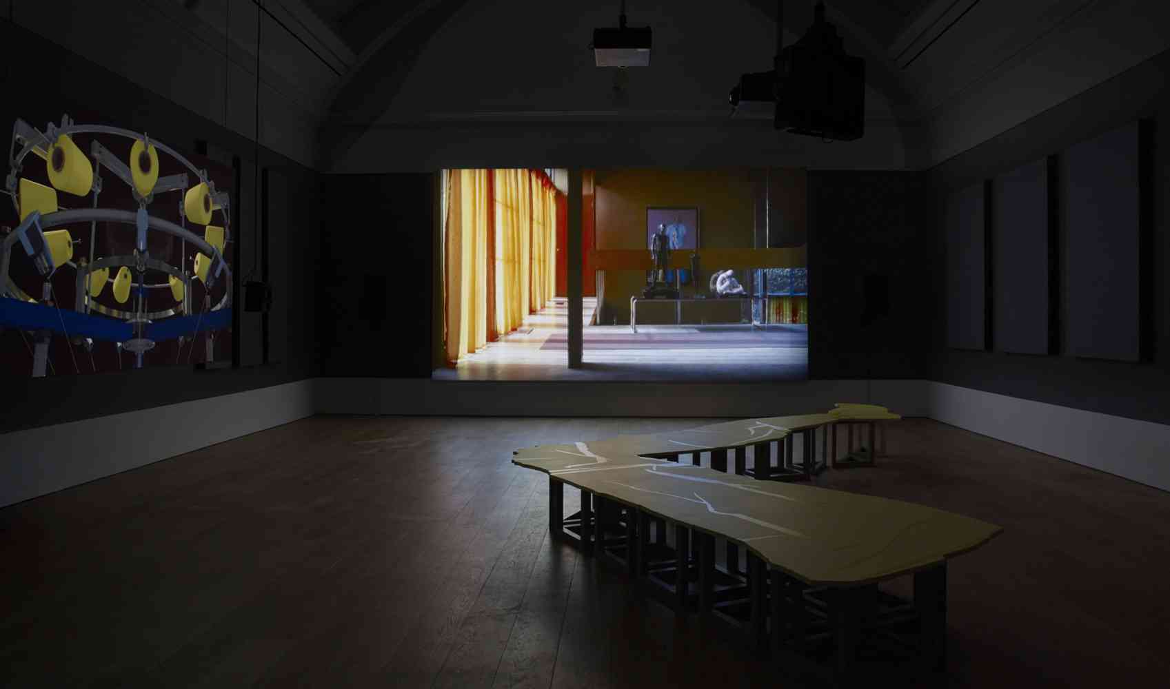 Photography by Michael Pollard Images courtesy of the artist and The Whitworth, The University of Manchester - AT THE HOUSE OF MR X_Installation view_A LONG MEMORY_The Whitworth_Manchester_UK_25Oct19-01Mar20