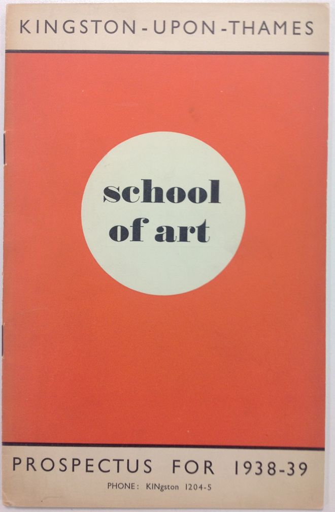 The Kingston School of Art prospectus was highly sought after by students each year. Photo: Kingston University Special Collections. 