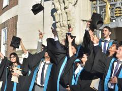 The Class of 2018 celebrate their graduation and pay it forward