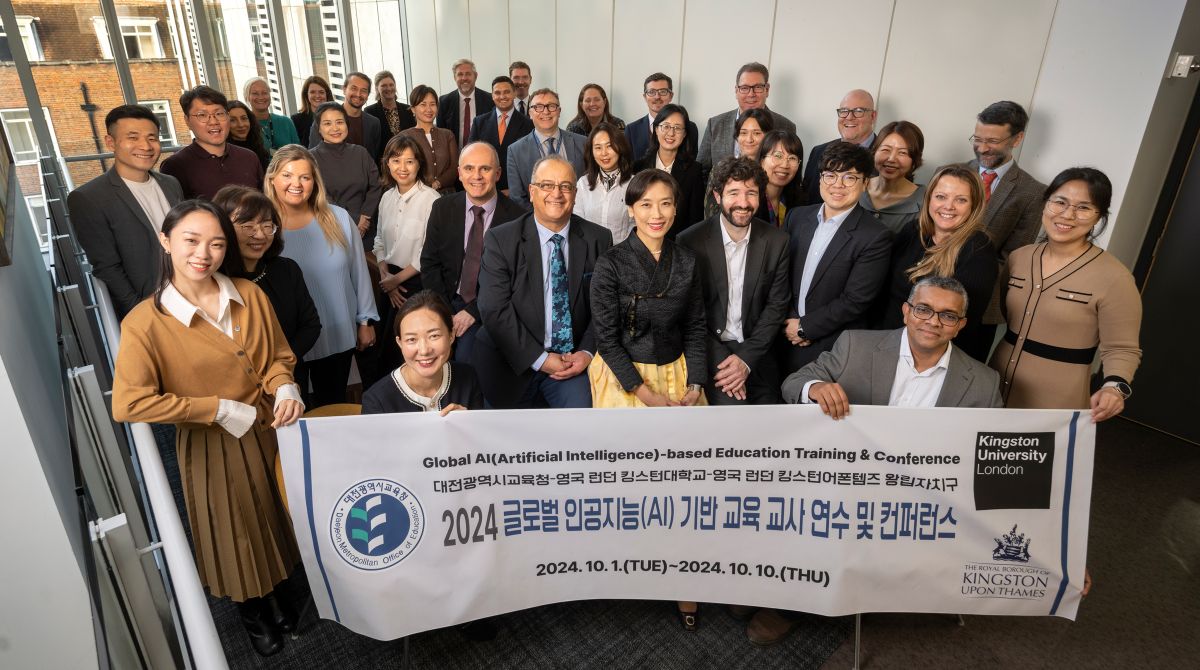 Kingston University launches pilot programme on integrating AI into teaching with educators from Republic of Korea