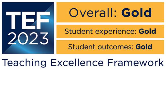 Teaching Excellence Framework (TEF) Gold award 