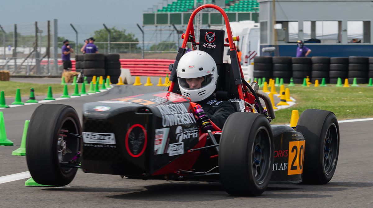Kingston University team races to institution's best ever finish in annual Formula Student competition