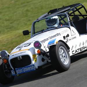 Kingston University engineering students build racing car to compete at Caterham Academy Championships
