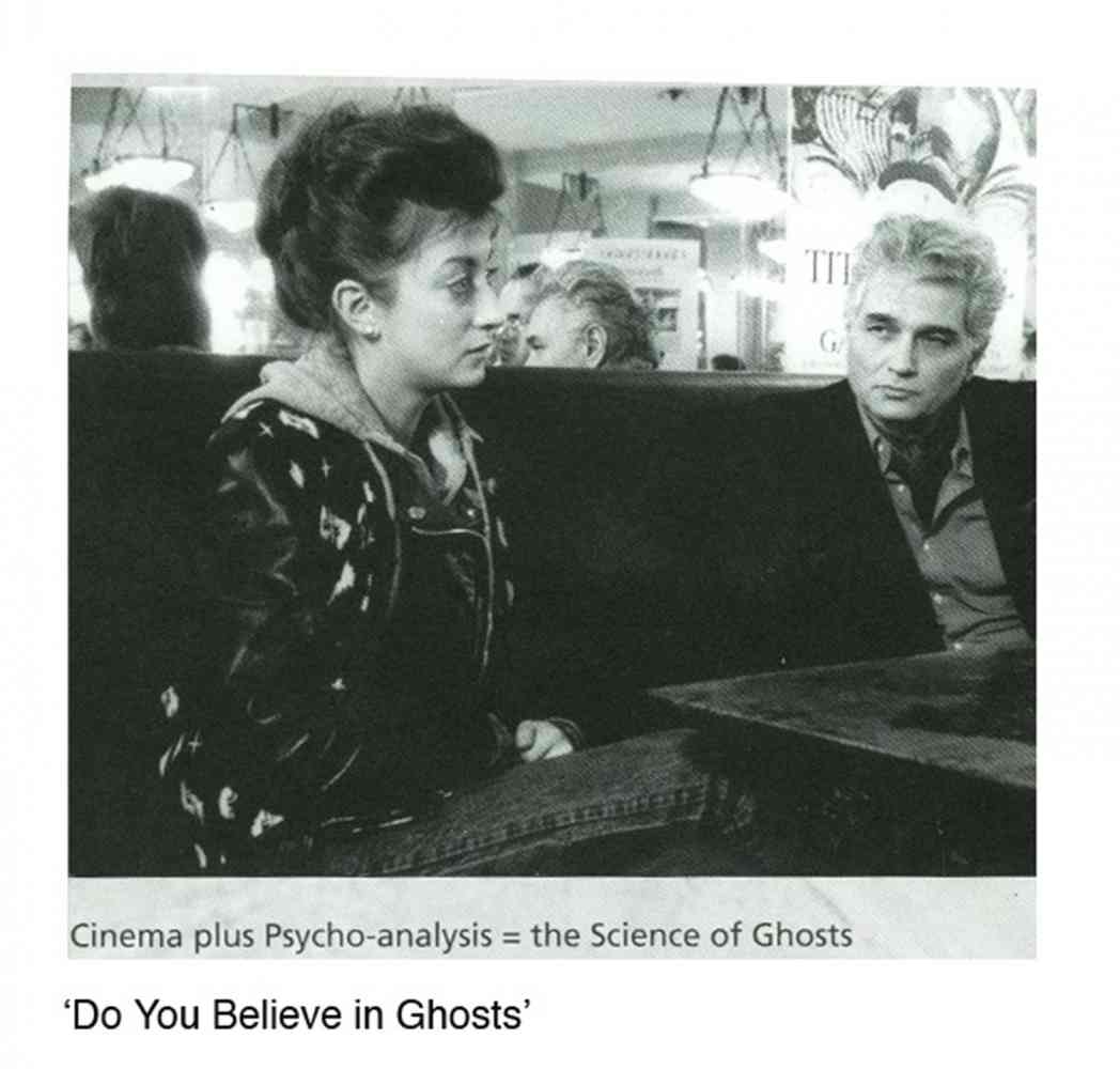 Do you believe in 'Ghosts'  Feature Film - Screen grab: Ghost Dance - with Jacques Derrida and Pascale Ogier
