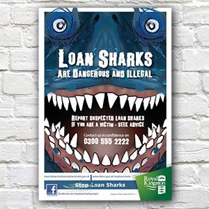 Kingston University student wins council design competition to combat loan sharks
